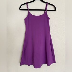 Girlfriend Collective Purple Activewear Dress